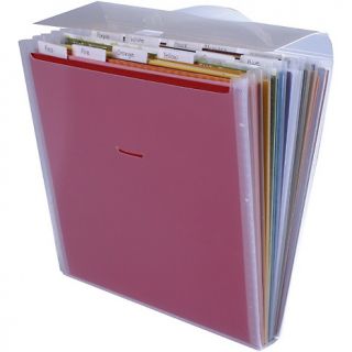 Cropper Hopper Expandable Paper Organizer   Clear