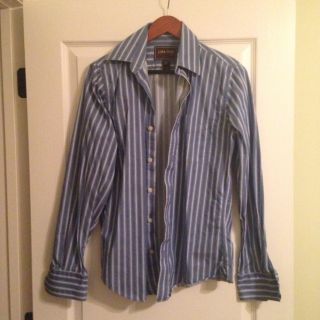  & FITCH CLASSIC BUTTON UP SHIRT  SIZE Small EZRA FITCH RARE