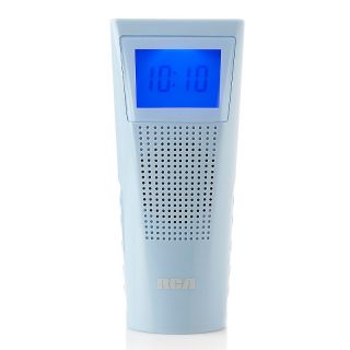205 741 rca rca splash resistant bathroom clock radio 2 pack rating be
