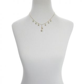 Michael Anthony Jewelry® 10K Gold Teardrop Beaded Bib 16 Necklace at