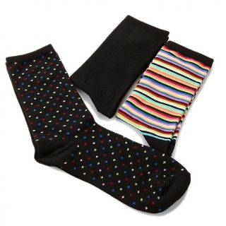 225 637 hot sox hot sox 3 pack novelty trouser socks multi stripe