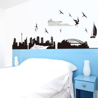  STYLE Bridge Adhesive Removable Wall Decor GRAPHIC Sticker Decal