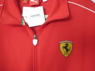 Puma Scuderia Ferrari Rosso Corsa SF Track Jacket Officially Licensed