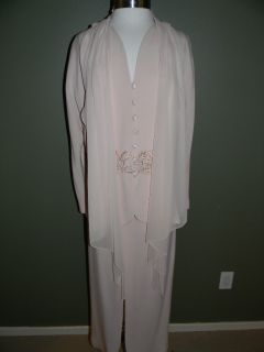 Daymor Couture C Mercedes Ferreira Blush 2 Pc Mother of the Bride