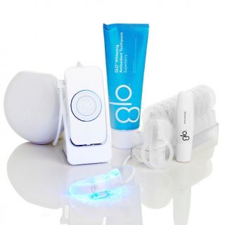 222 105 glo science teeth whitening system with g vials and toothpaste