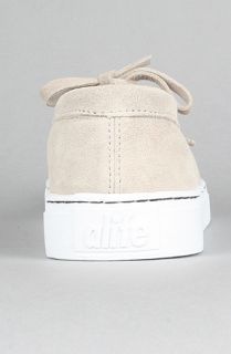 Alife The Moc Sneaker in Grey Suede Concrete