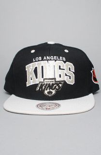 Mitchell & Ness The NHL Arch Snapback Hat in Black Silver  Karmaloop