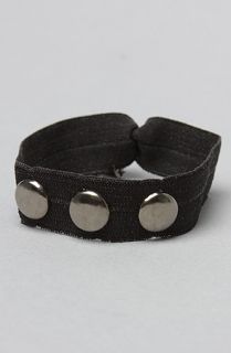 Haute Betts The Black Circle Stud Bracelet