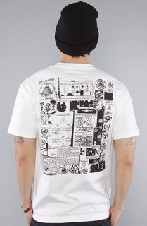 BLVCK SCVLE The Societies Silent Science Tee in White