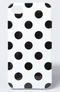 Accessories Boutique The Polka Dot Punch Iphone 4 Case in Black and