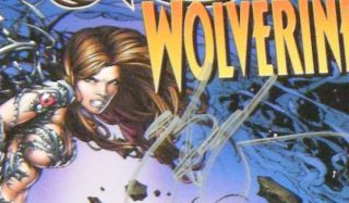 Witchblade Wolverine 1 Signed Eric Basaldua with COA