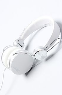 WeSC The Banjar Headphones in White Concrete