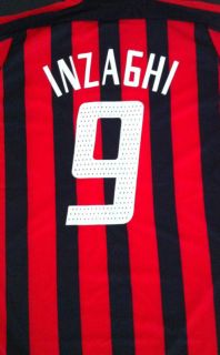 Shirt Men Filippo Inzaghi Milan Size Jersey XXL New