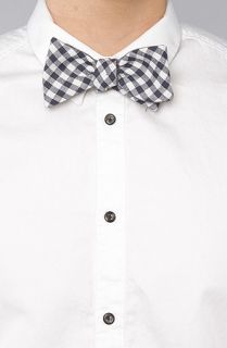 CottonTreats The Connor Reversible Bow Tie in Navy