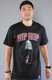 Dissizit The Hip Hop Aint Tee in Black