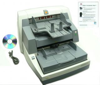  High Speed Duplex Color Digital Pass Through Document Scanner