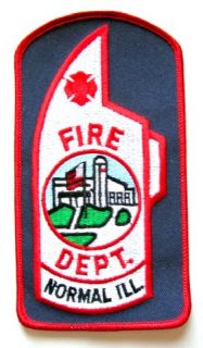 norman illinois fire department patch recently acquired from a fireman