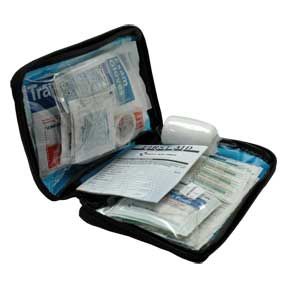 81 piece softsided first aid kit is great for home auto boats or