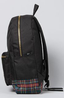 HERSCHEL SUPPLY The Settlement Backpack in Black Plaid