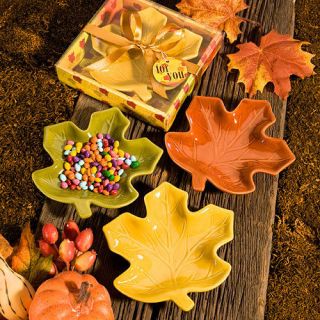 36 wedding favors fall themed candy dishes asstd