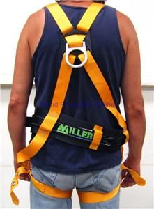  15 XXL Full Body Safety Harness Fall Protection 400 lb Capacity