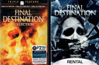 Final Destination 1 2 3 4 DVD Movies Lot Set WS 1 4 S829000 8