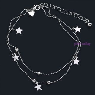 New Fashion Star Bead Heart Chain Anklet Ankle Bracelet