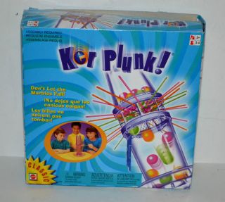 Mattel Inc. Ker Plunk Family Game Dont Let the Marbles Fall , 2003