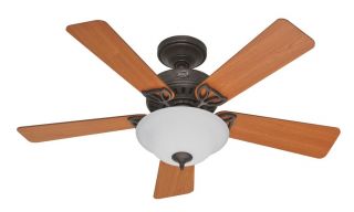 Hunter 44 Ceiling Fan with Light Reversible Blades Provencal Gold HR