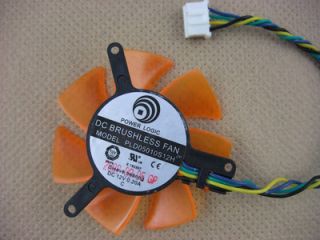 45mm Fan For ATI nVIDIA VGA Video Card 39mm 4pin PLD05010S12H 039