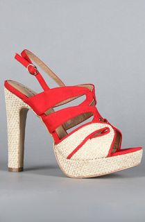 Sole Boutique The Lacy XLIII Shoe in Red