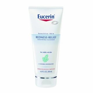 Eucerin Redness Relief Soothing Cleanser gently yet effectively