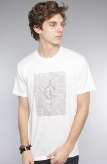 Matix The Unknown Cents Tee in White Concrete