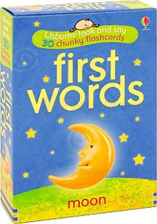 Look & Say First Word Flashcards Child Educational NEW
