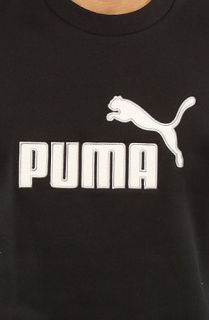 Puma The Foundation Crewneck Sweatshirt in Black