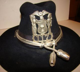 FELDMAN US Civil War Union Confederate Calvary Reenactment Black Hat