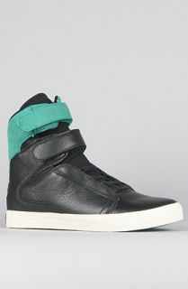SUPRA The Society Sneaker in Black Pink and Teal