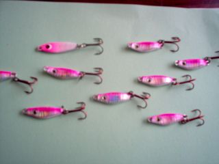 FISHING Tackle LURE FANCY HAND PAINTED LURES BAIT TACKLE Jigging SPOON