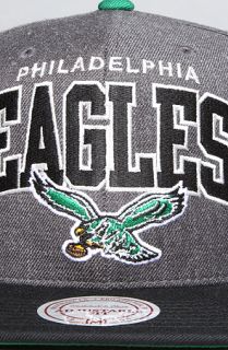 Mitchell & Ness The Philadelphia Eagles Arch Logo G2 Snapback Hat in