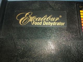 Excalibur 2500 3500 5 Tray Food Dehydrator