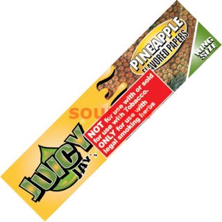 juicy jay s pineapple king size flavored rolling papers