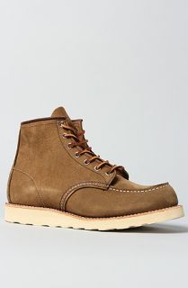 Red Wing The 6 Moc Boot in Olive Mohave