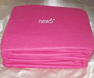 Bright Fleece Sheet Set Blue Pink Purple Twin New