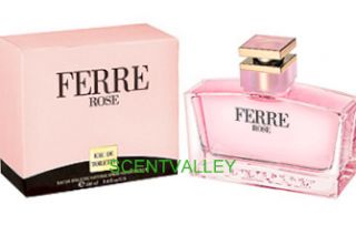 Genuine Ferre Rose by Gianfranco Ferre Women Perfume 3 4 oz NEW