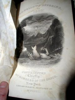IOOF~Book of Odd Fellows,Franternal Guild~1850 FE