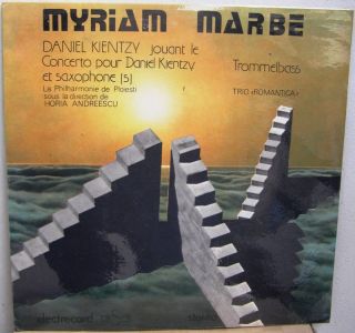  Myriam Marbe LP Avant Garde Experimental Toru Takemitsu Scelsi