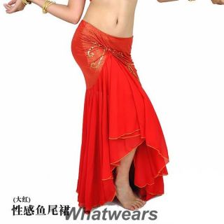 Belly Dance Sexy Dancing Costume Fishtail Skirt Q04