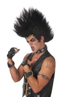 monster mohawk costume wig black description monster mohawk costume