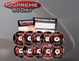 Supreme 90 Day Fitness 10 DVD Workout Seen on TV