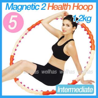 magnetic 2 Health Hula Hoop Fitness Exercise No Box